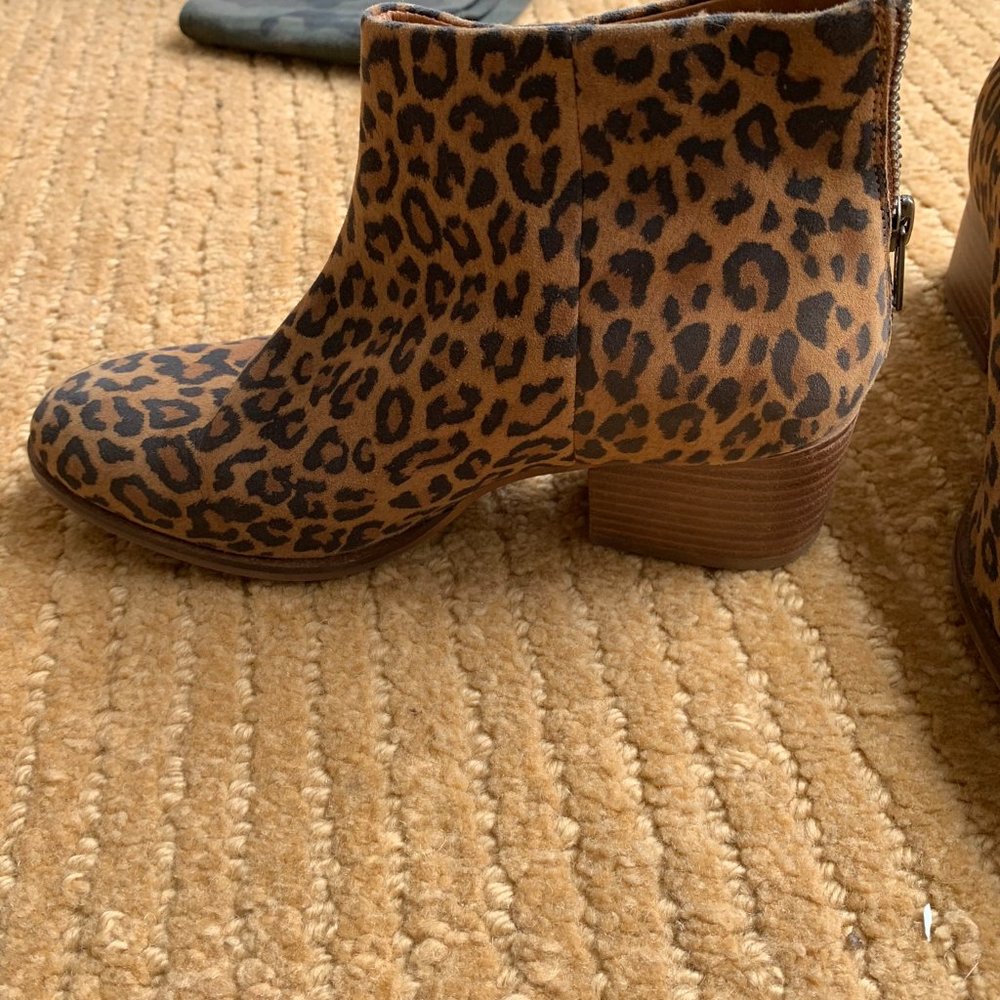 Leopard Print Booties - image 2